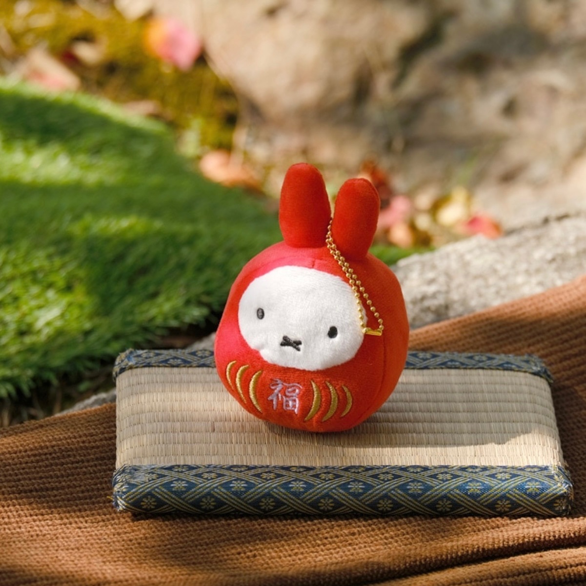 MIFFY 米菲兔 幸運達摩 吉祥物 吊飾 日本代購