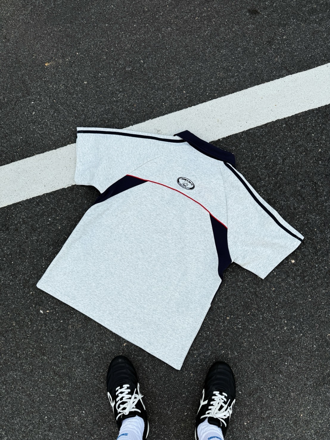 THE SIMPSONS 辛普森 美式刺繡 領子 短袖T