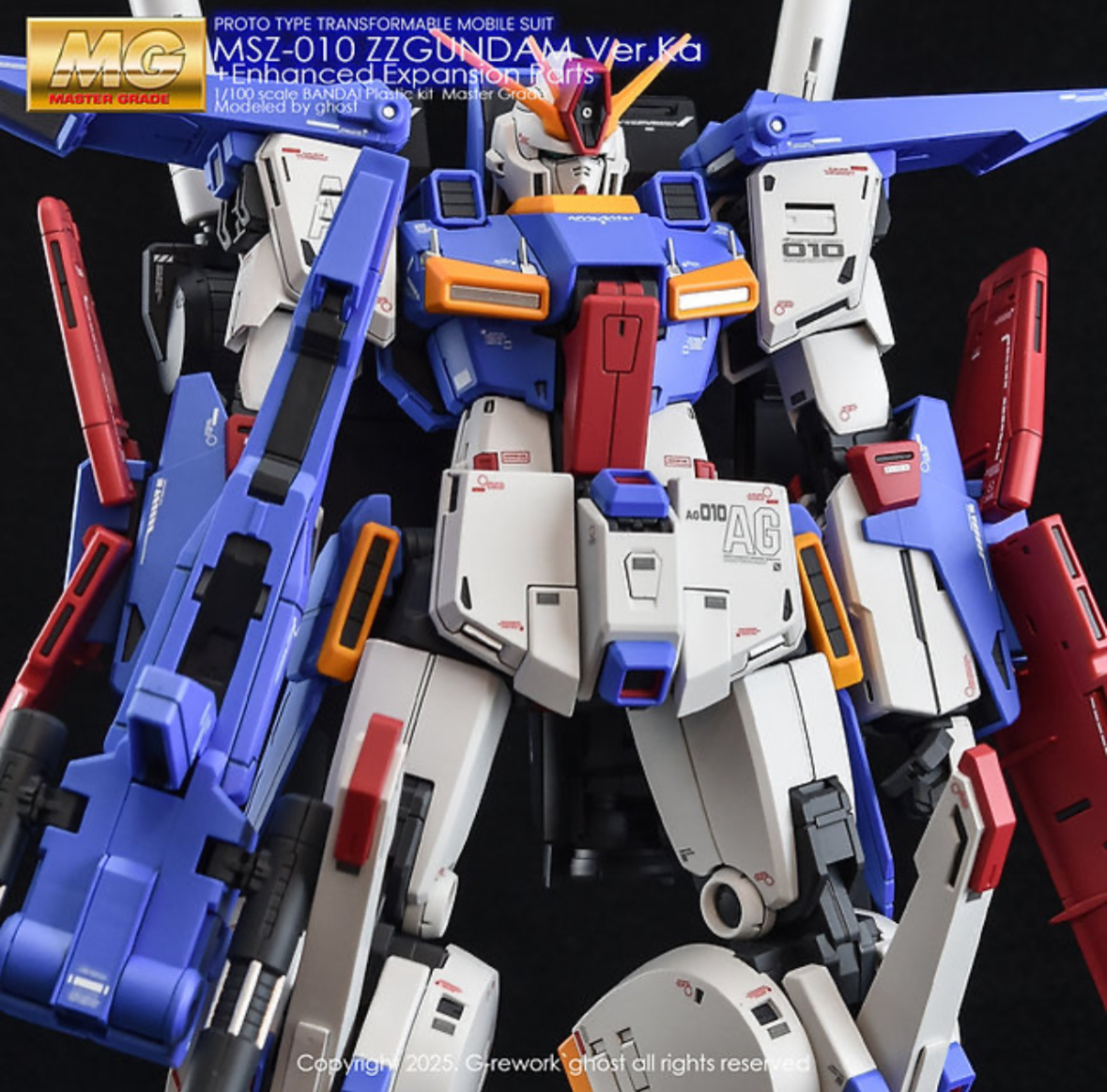 [MG] ZZGUNDAM Ver.Ka + Enhanced Expansion Parts