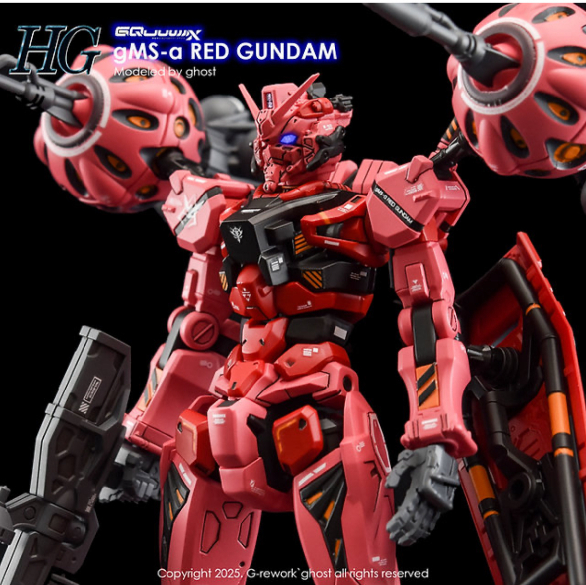 [HG] [GQ] RED GUNDAM