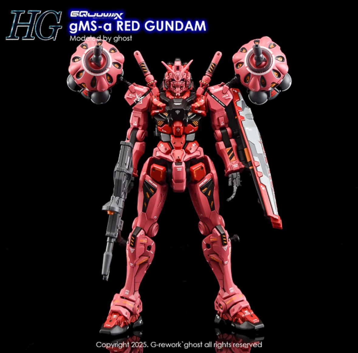 [HG] [GQ] RED GUNDAM