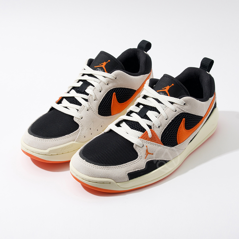 Nike Jordan CMFT ERA 男鞋 橘黑灰色 運動 麂皮 網布 透氣 喬丹 休閒鞋 HJ6777-018