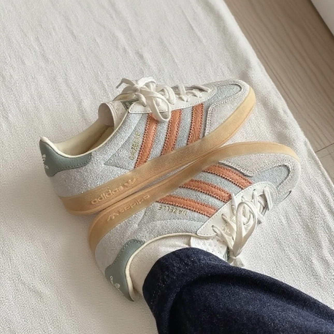 ADIDAS ORIGINALS GAZELLE INDOOR 橘子汽水 復古 休閒鞋 愛迪達 JQ0011