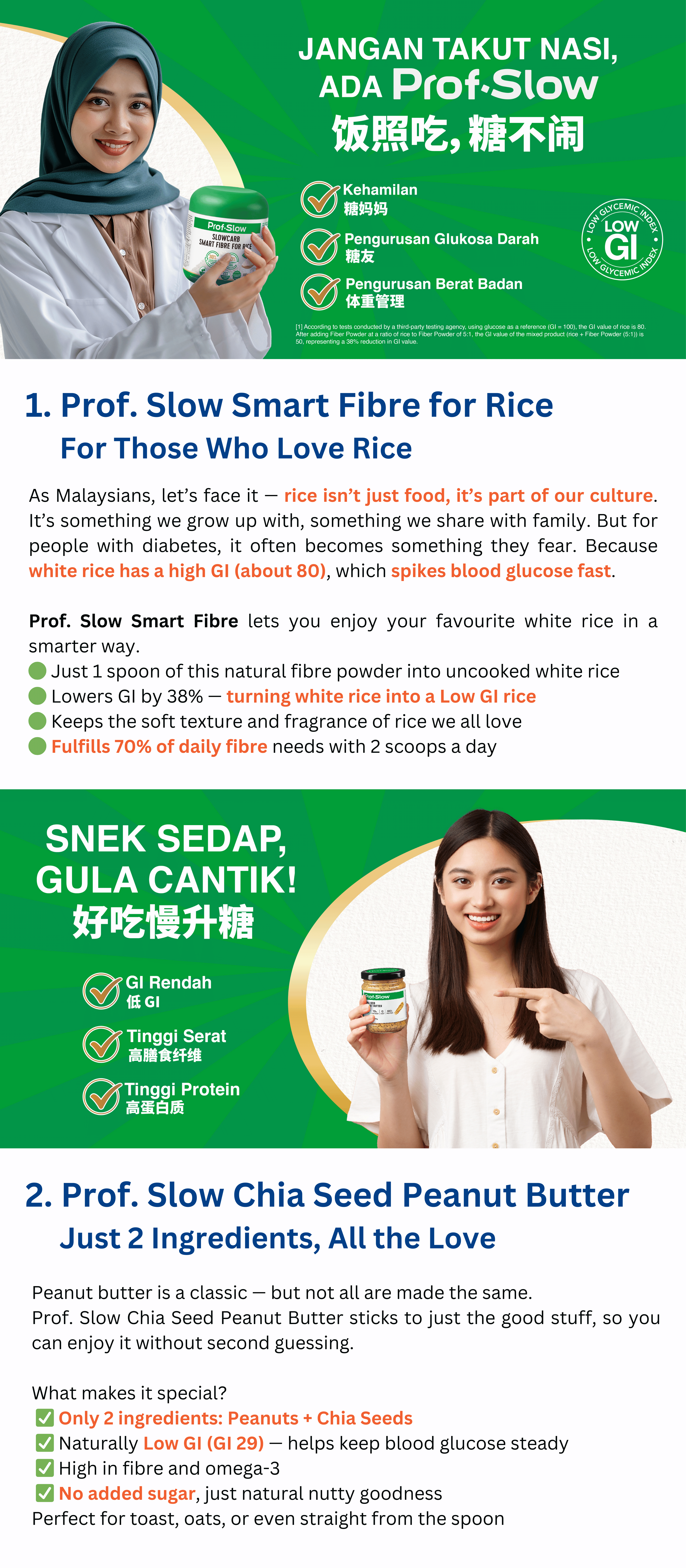 Say Yes to Stable Glucose with Prof. Slow