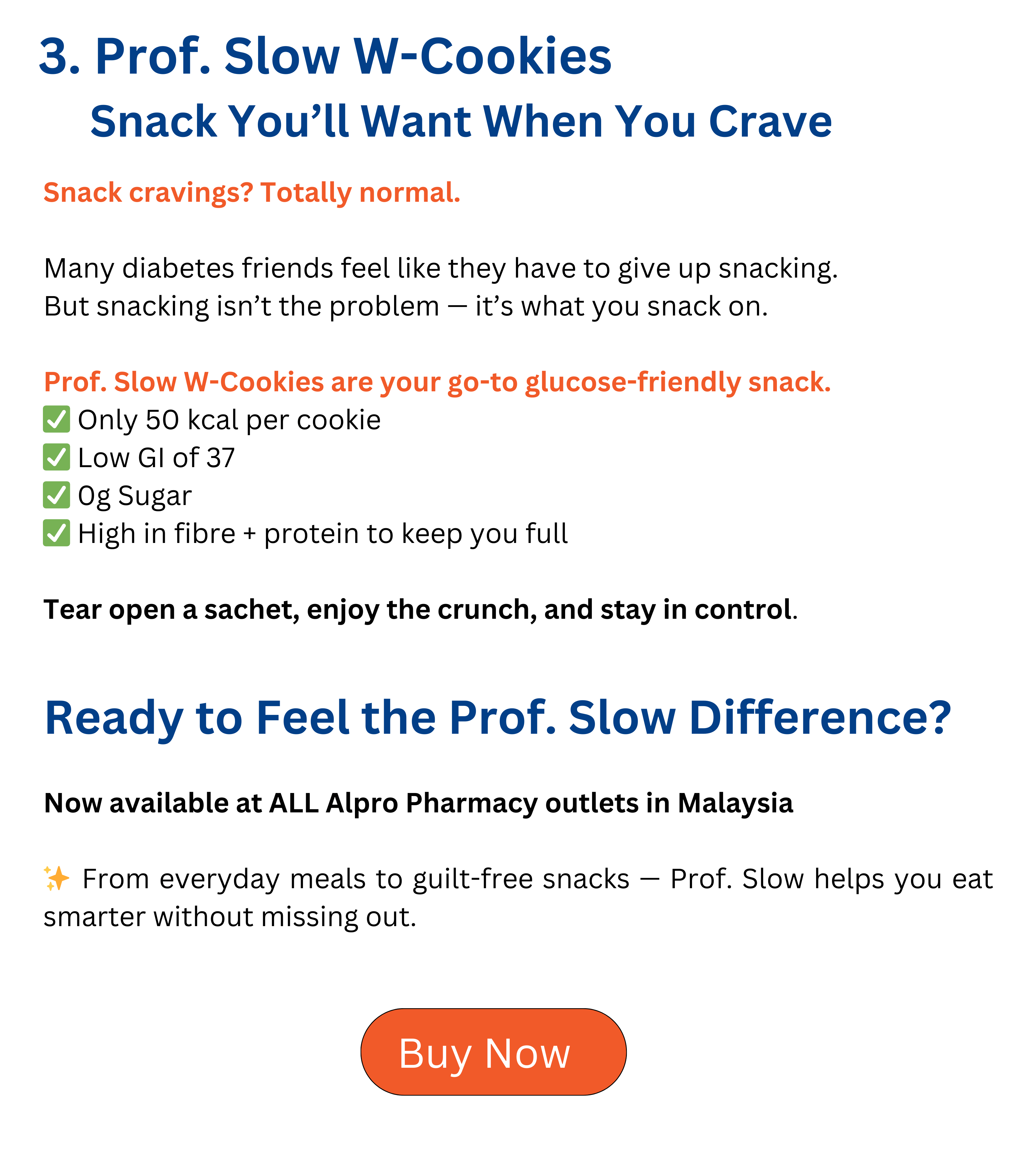 Say Yes to Stable Glucose with Prof. Slow