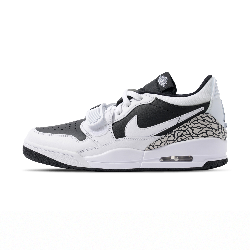 Nike Air Jordan Legacy 312 Low 男鞋 白黑色 爆裂紋 喬丹 休閒鞋 CD7069-111