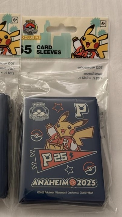 預訂-寶可夢世界賽2025 POKÉMON CENTER-卡套33