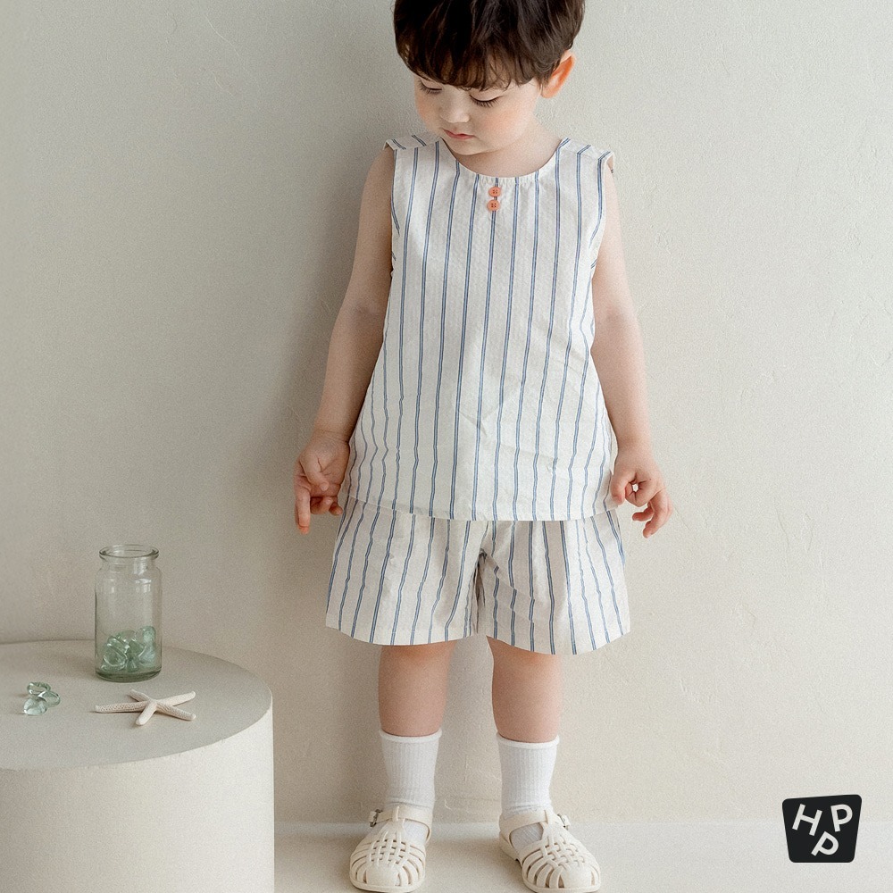 Happy Prince▾夏 條紋套裝