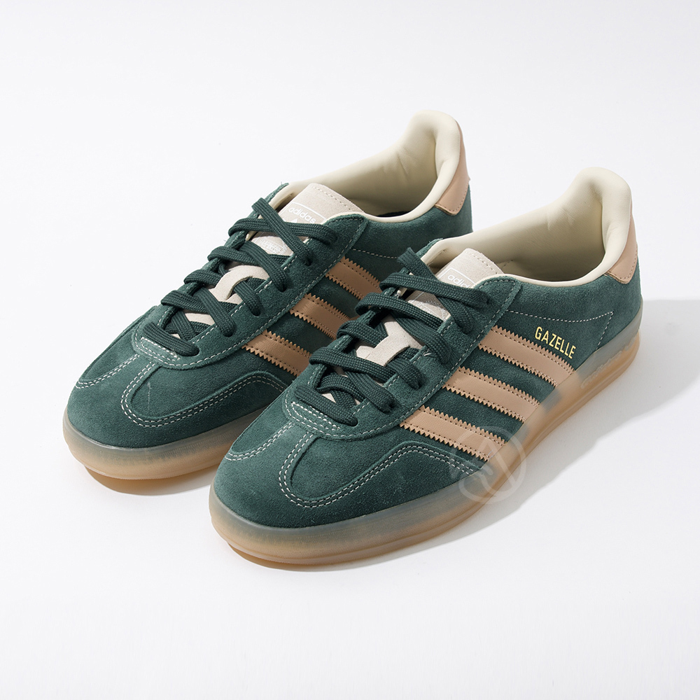 Adidas Gazelle Indoor 男鞋 女鞋 綠棕色 運動 復古 滑板 中性 德訓鞋 休閒鞋 JH5402