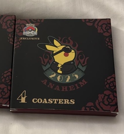 預訂-寶可夢世界賽2025 POKÉMON CENTER-杯墊