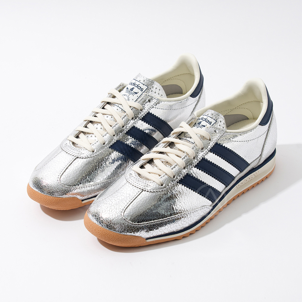 Adidas SL 72 OG 女鞋 銀藍色 休閒 滑板 三葉草 愛迪達 復古 皮革 膠底 運動 休閒鞋 JH8654