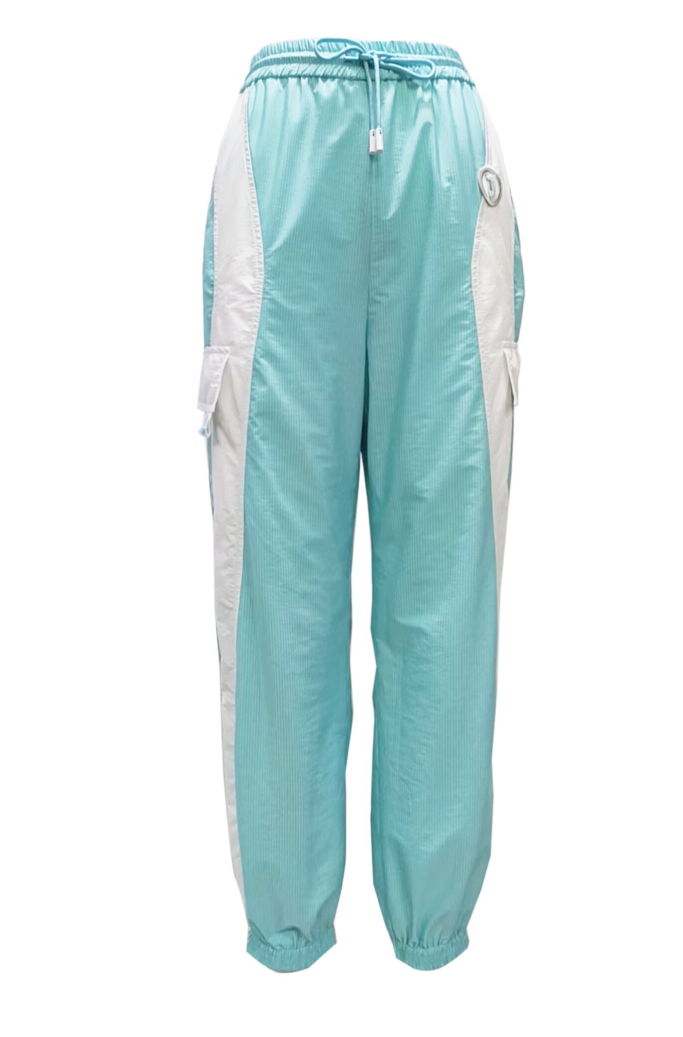 BD10017B1 機能運動防曬拼接運動縮口褲 (2色)