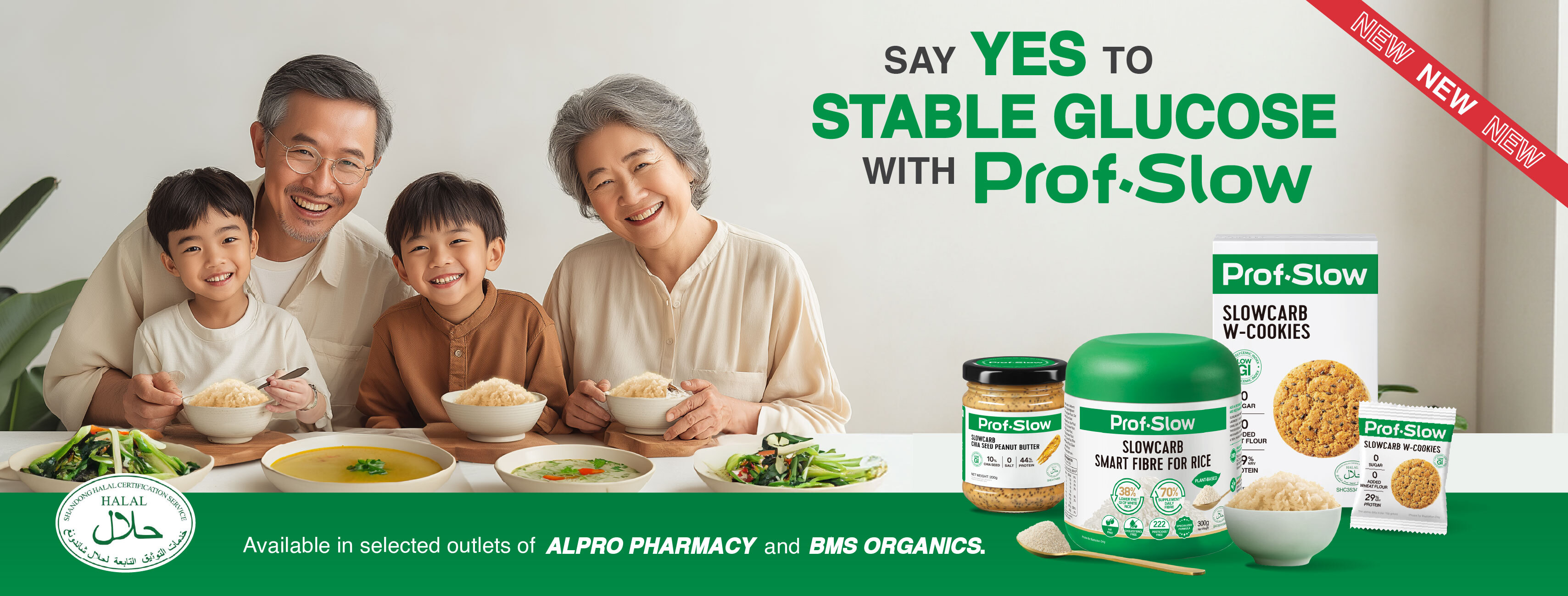 Say Yes to Stable Glucose with Prof. Slow