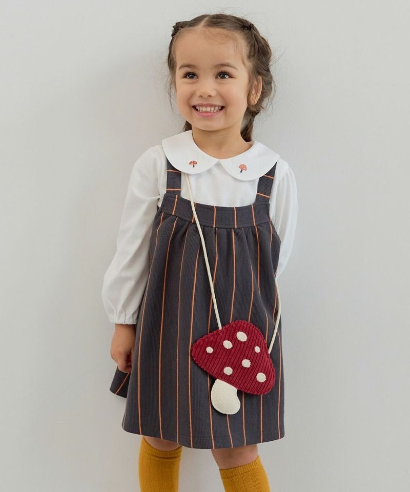 Moimoln☘︎25秋 【Nero高級系列】小狐狸秋款吊帶裙套裝(兩件套)