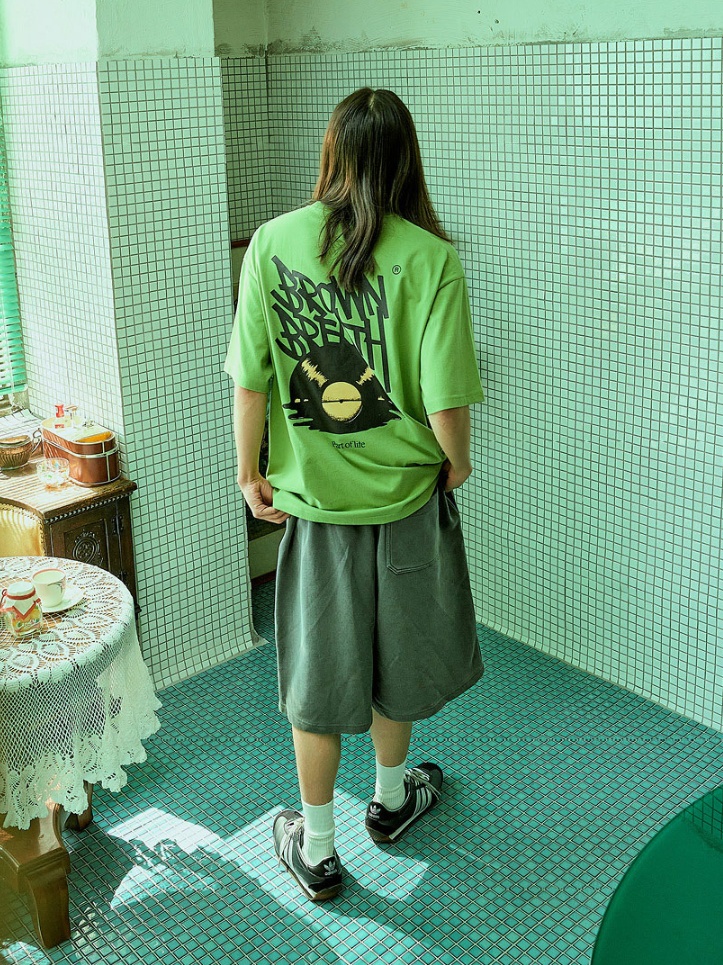 【直播】BROWN BREATH LL081621 TAG PIGMENT 短褲