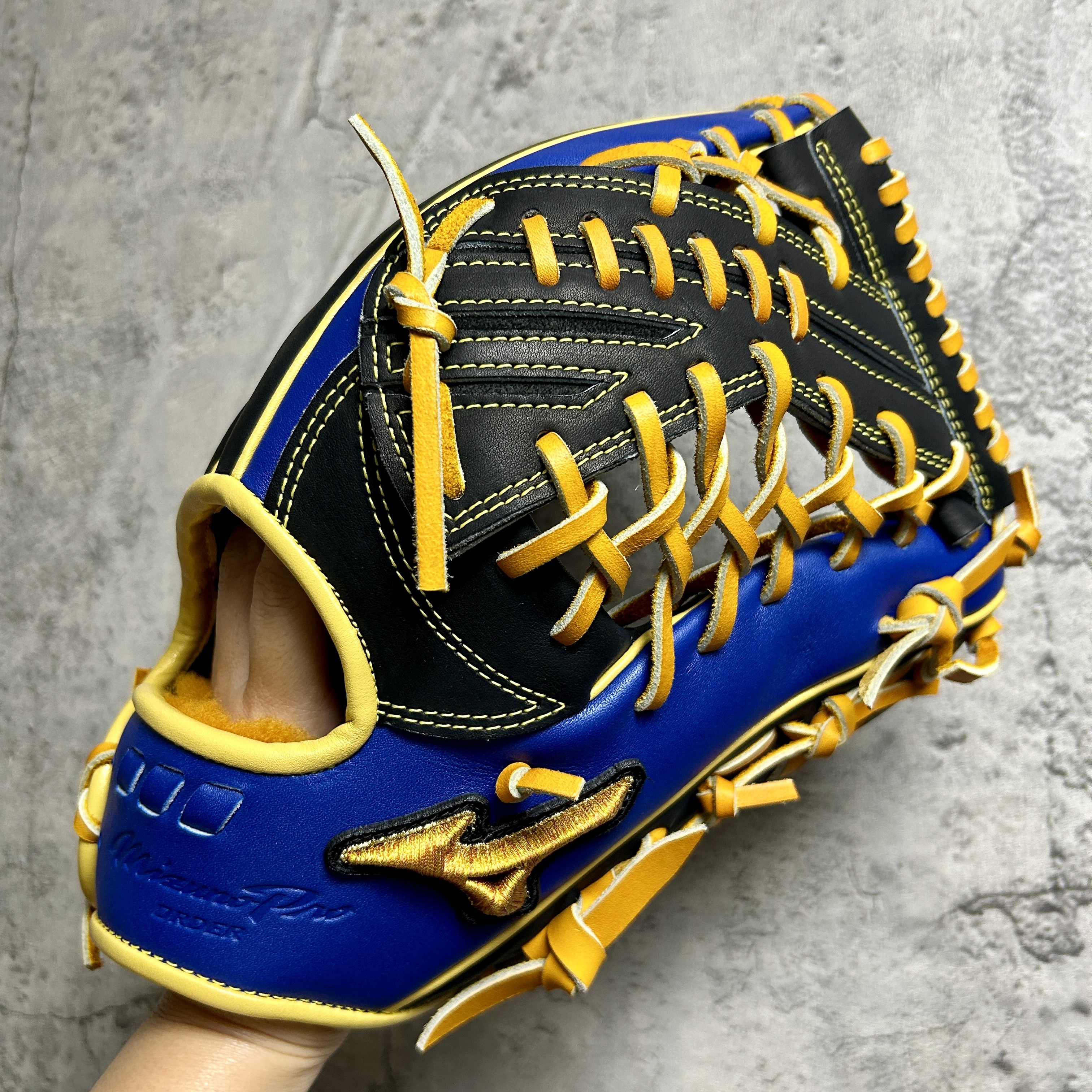 【照片分享】MIZUNO mizuno pro 硬式外野 1AJGH73050 桑原 将志(横浜DeNA) -10mm