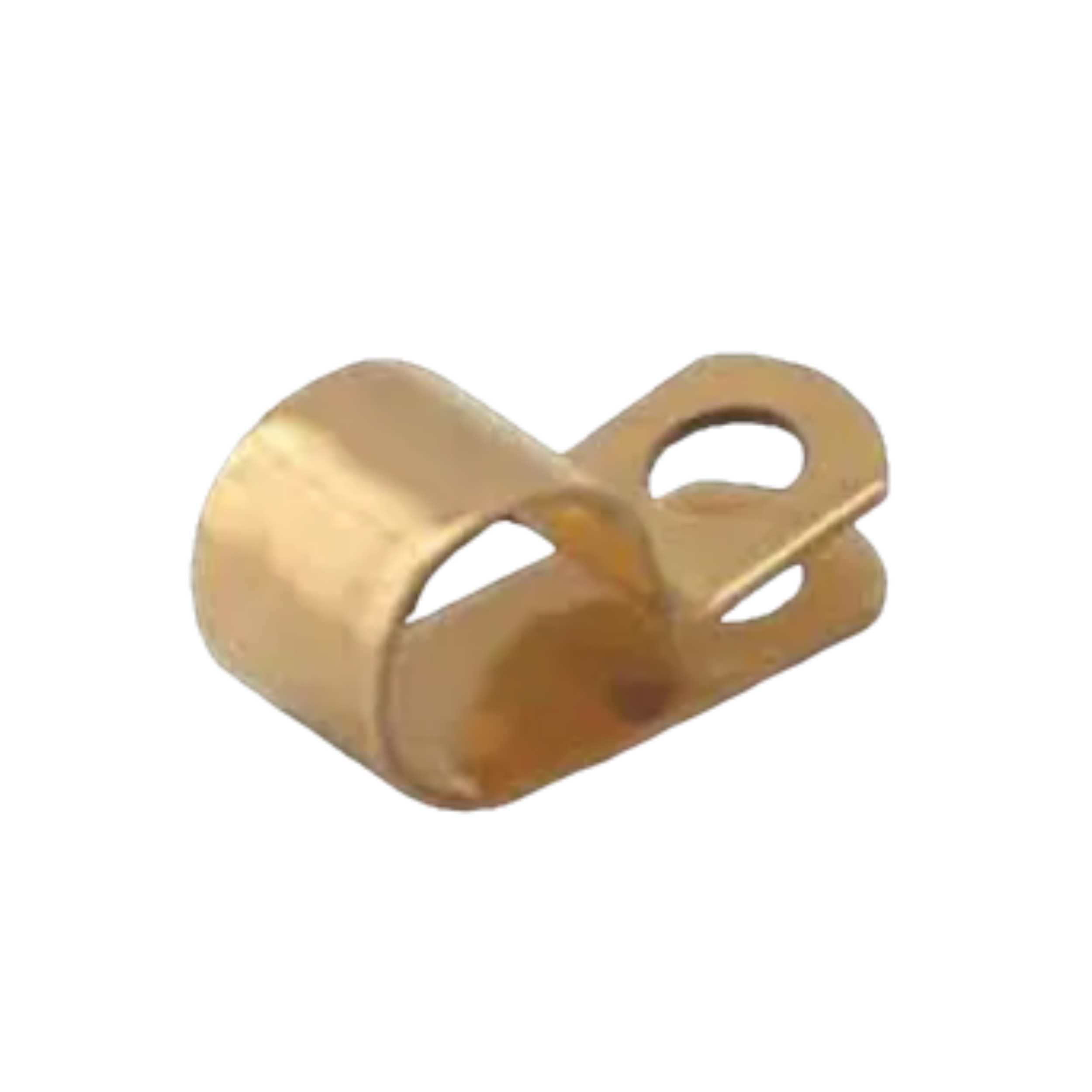 U014  "Unitech"  One Hole Cable Clip (Copper)