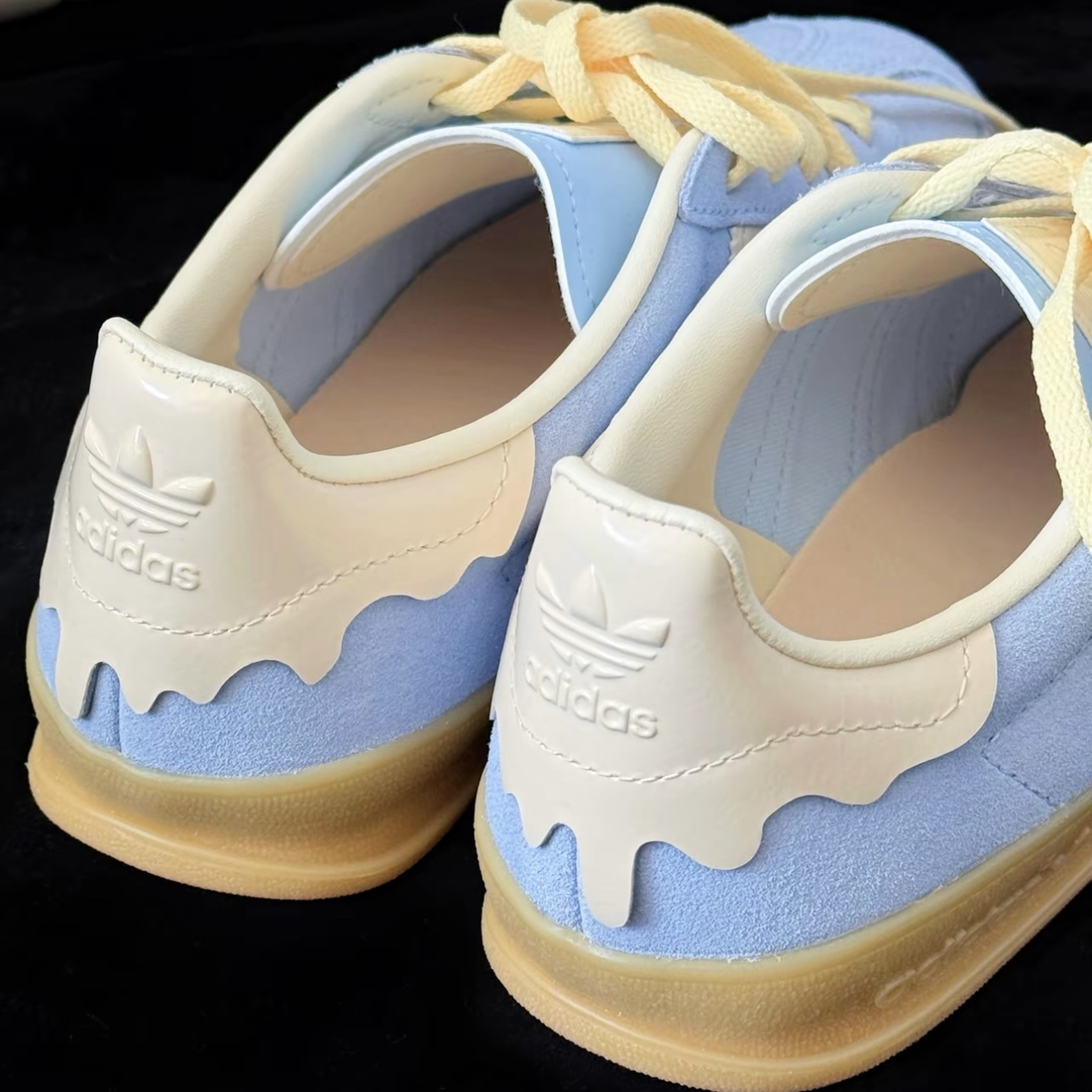 ADIDAS ORIGINALS GAZELLE INDOOR 寶寶藍 鵝黃 溶解 情人節系列 德訓鞋 JR8029