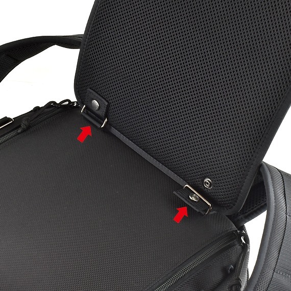 VanNuys E548 High-End Premium Business Backpack Back Pad