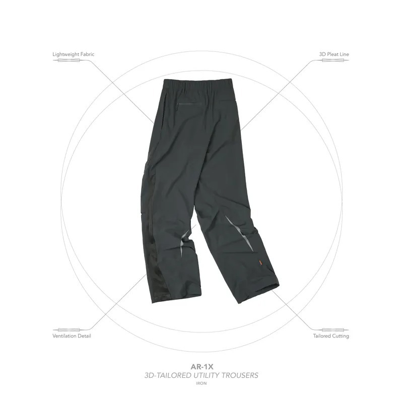GOOPiMADE] “AR-1X” 3D-Tailored Utility Trousers
