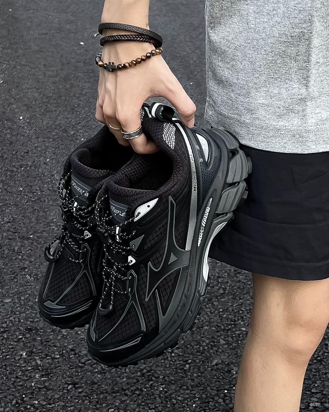 最帥的防潑水黑武士 🥷🏼Mizuno Halo Mix TL “Black” D1GH251201