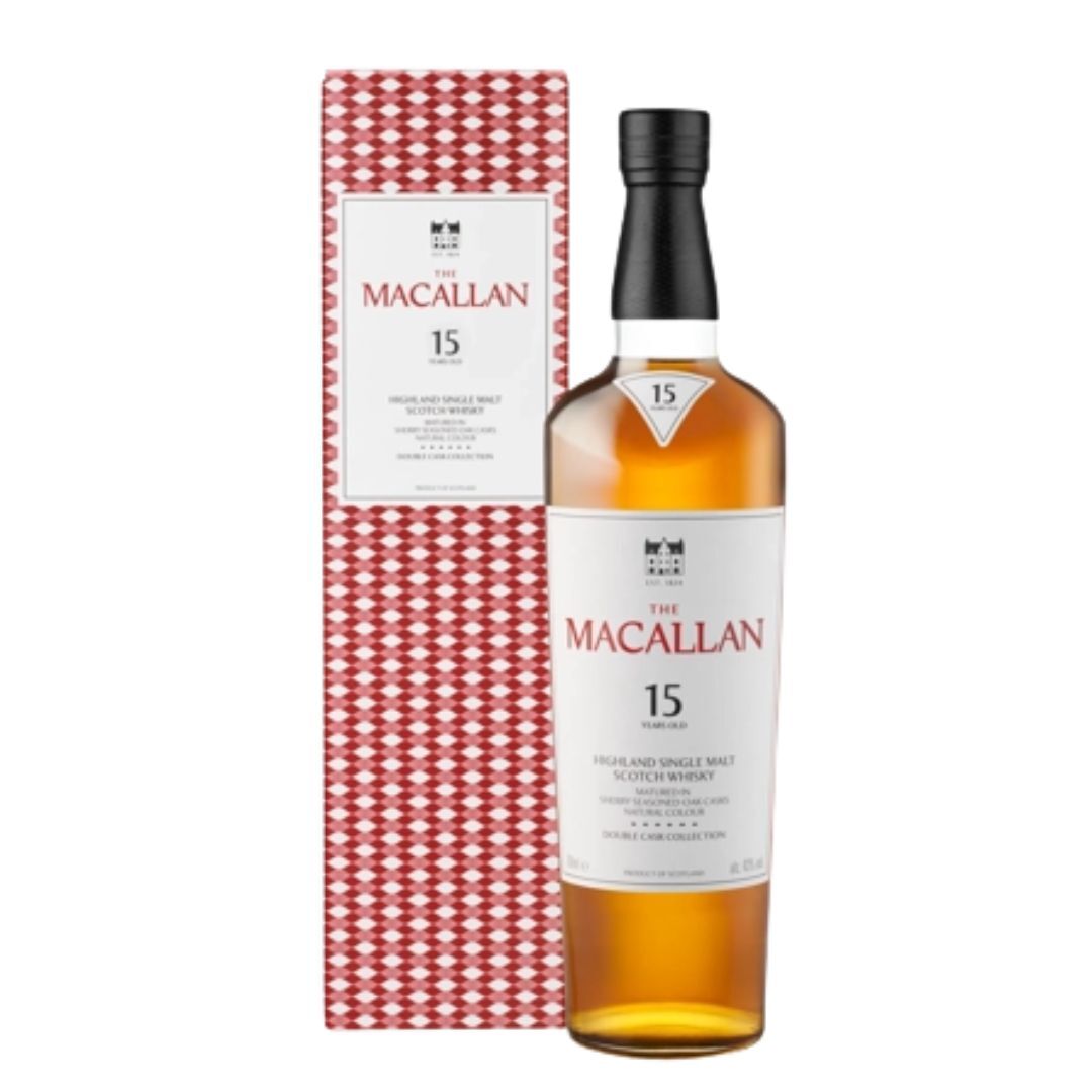The Macallan 15 Years Double Cask Single Malt Whisky 700mL (2025)