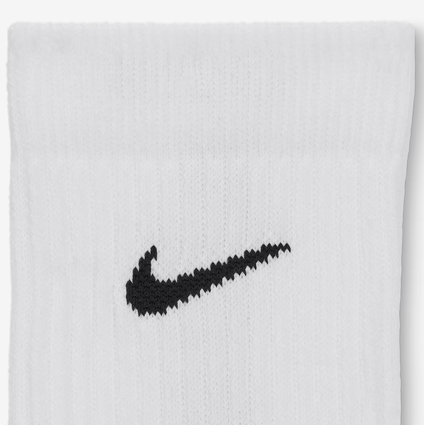 NIKE UNICORN ELITE 2.0 ADV  Cushioned Crew Socks 白黑 刺繡 支撐 健身 運動 長襪 中筒襪【HM0285-100】