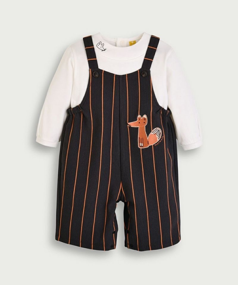 Moimoln☘︎25秋 【Nero高級系列】小狐狸秋款吊帶套裝(兩件套)