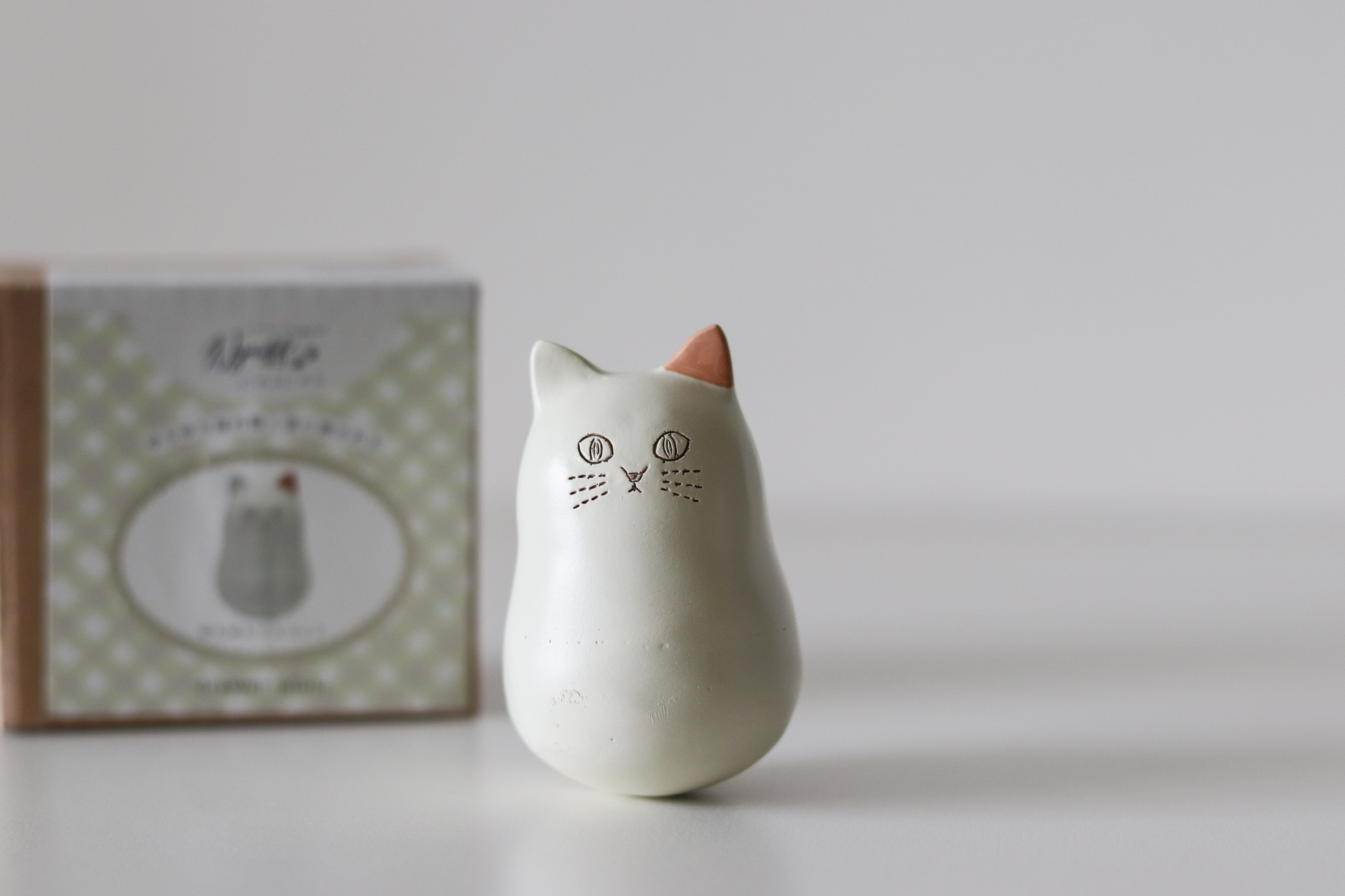 日本 にゃふにゃふ 貓咪不倒翁 擺飾