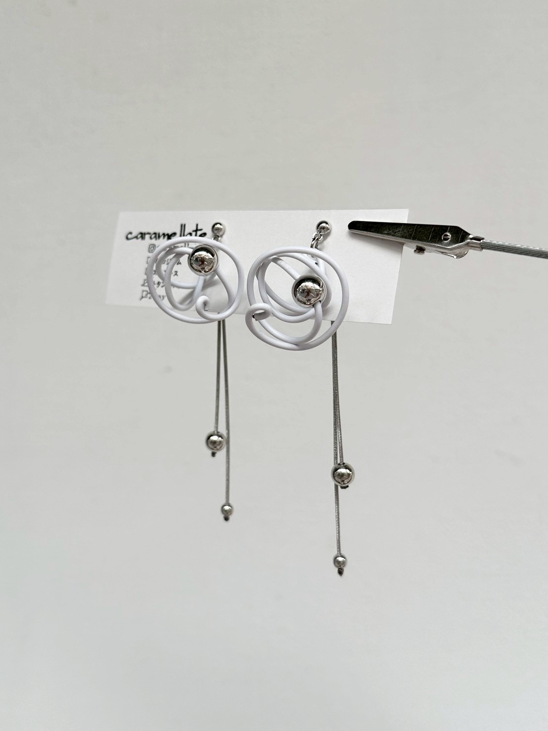 [caramellate] 兩用 | 電線耳環 | 耳針 | NO.106
