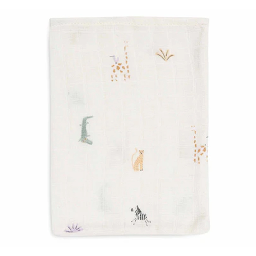 荷蘭Jollein 洗澡巾-Jungle Jambo