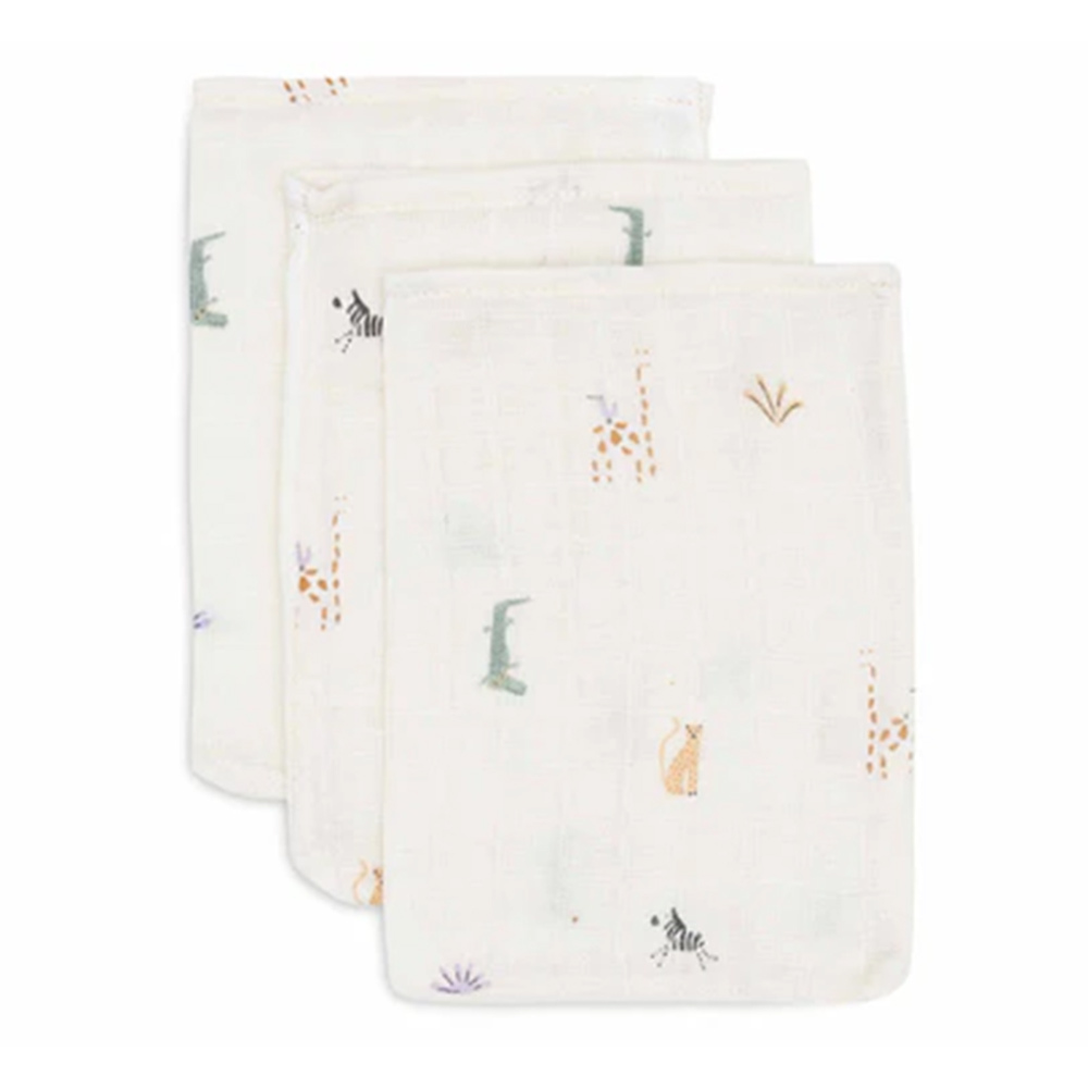 荷蘭Jollein 洗澡巾-Jungle Jambo