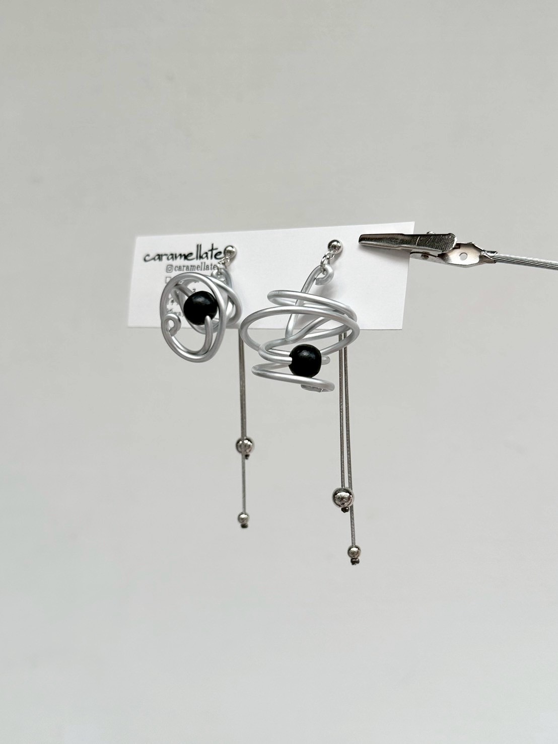 [caramellate] 兩用 | 電線耳環 | 耳針 | NO.107