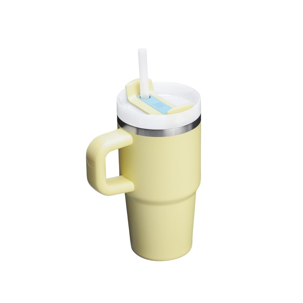 STANLEY 冒險系列 吸管隨手杯2.0 0.59L / 萊姆黃 (新版)