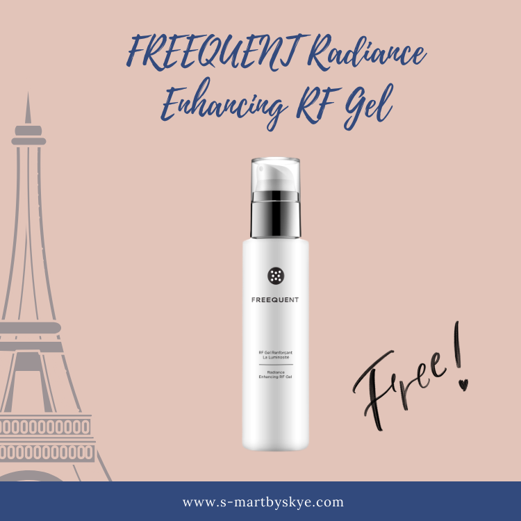 【海外】FREEQUENT 家用射頻 (RF) 冷凍美容儀 + 煥彩瑩亮RF凝膠150ml (2支）【免運費】