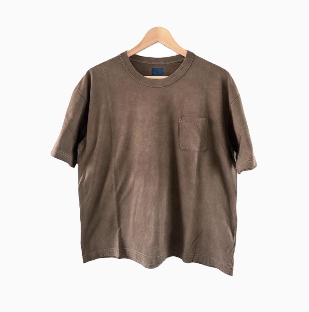 VISVIM ICT 2025 A/W JUMBO TEE S/S (NATURAL DYE 天然染) - MUD PRE ORDER ITEM (預訂中)