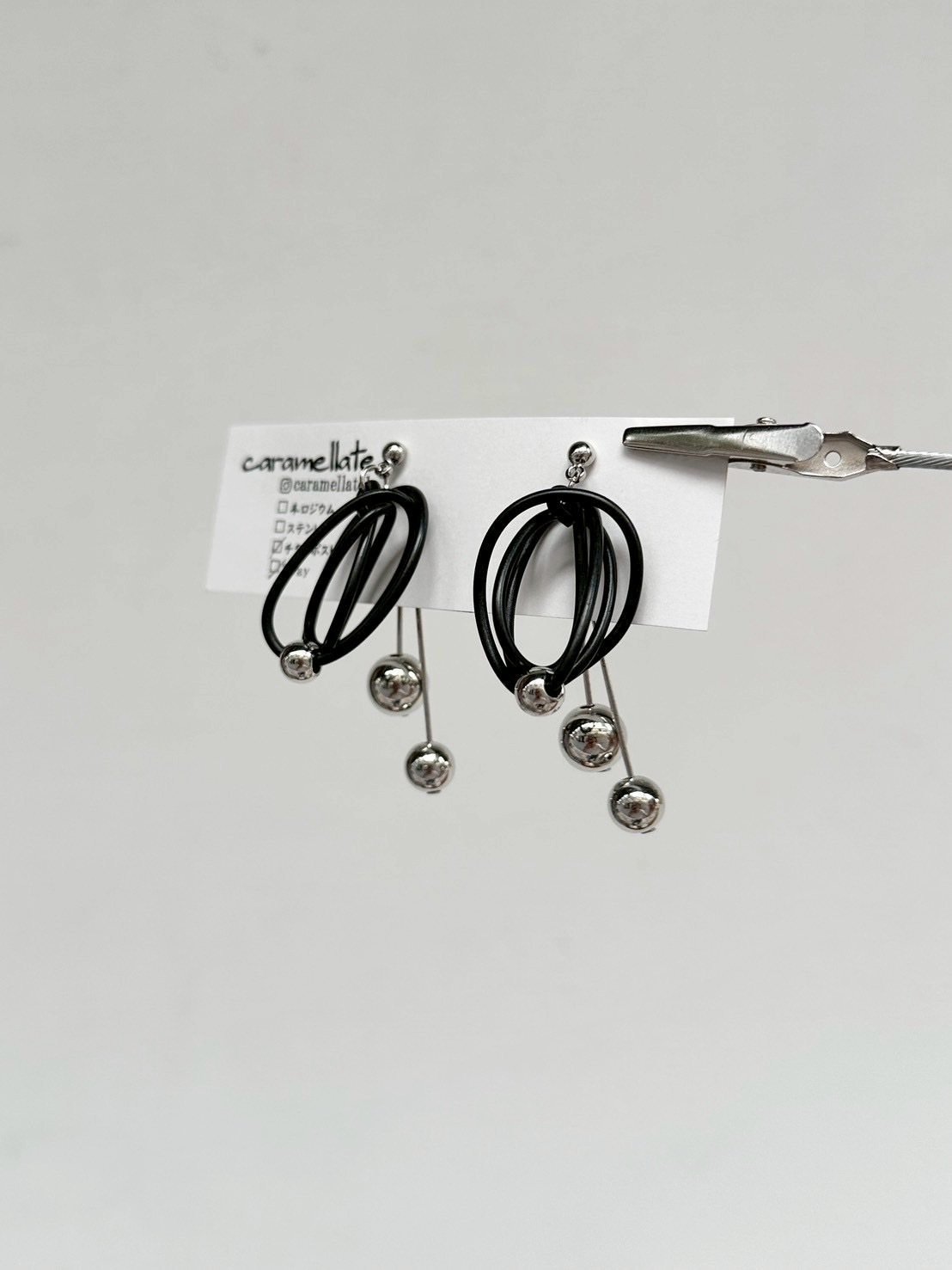 [caramellate] 兩用 | 電線耳環 | 耳針 | NO.111