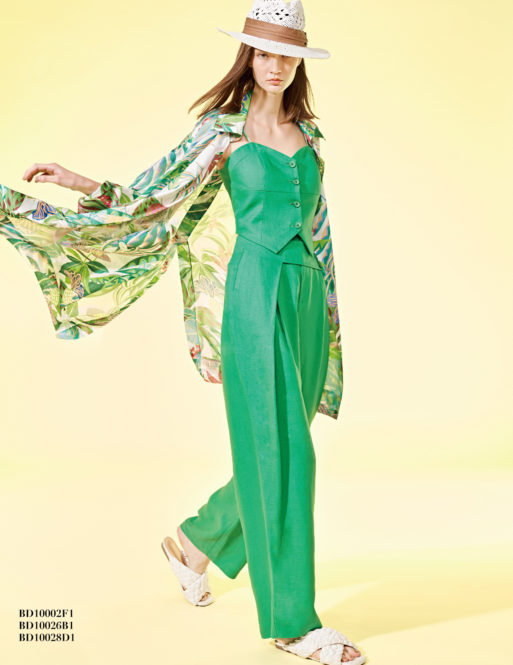 BD10026B1 光之森林休閒寬褲