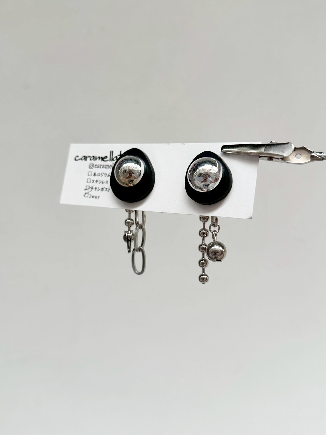 [caramellate] 兩用 | 電線耳環 | 耳針 | NO.113