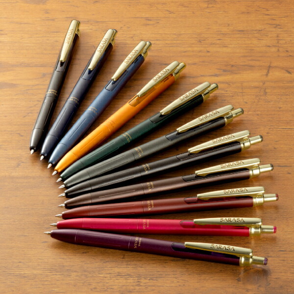 ZEBRA SARASA Grand 金屬桿 復古色啫喱筆 - 0.5mm