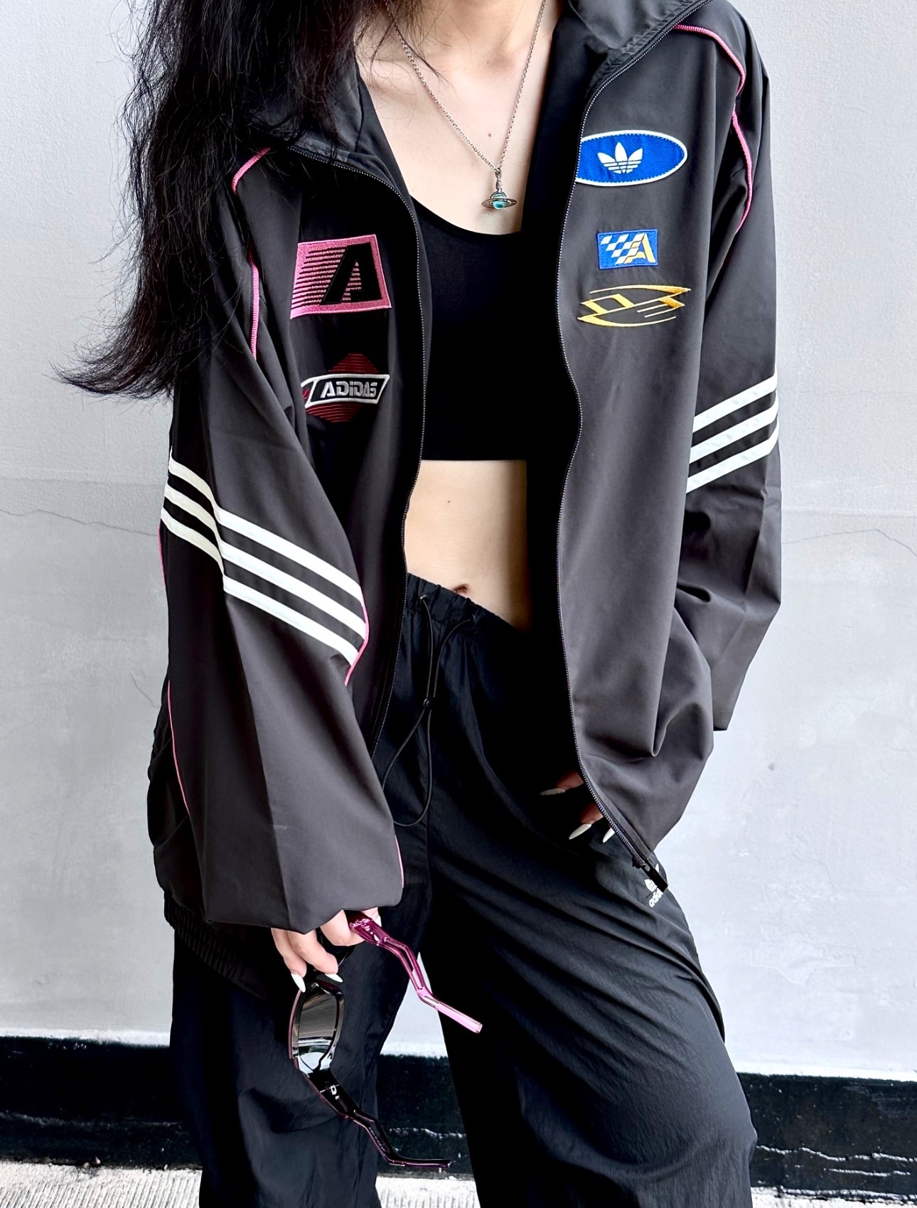 Adidas Originals SS25 Moto JACKET W 賽車 外套 兩色預訂