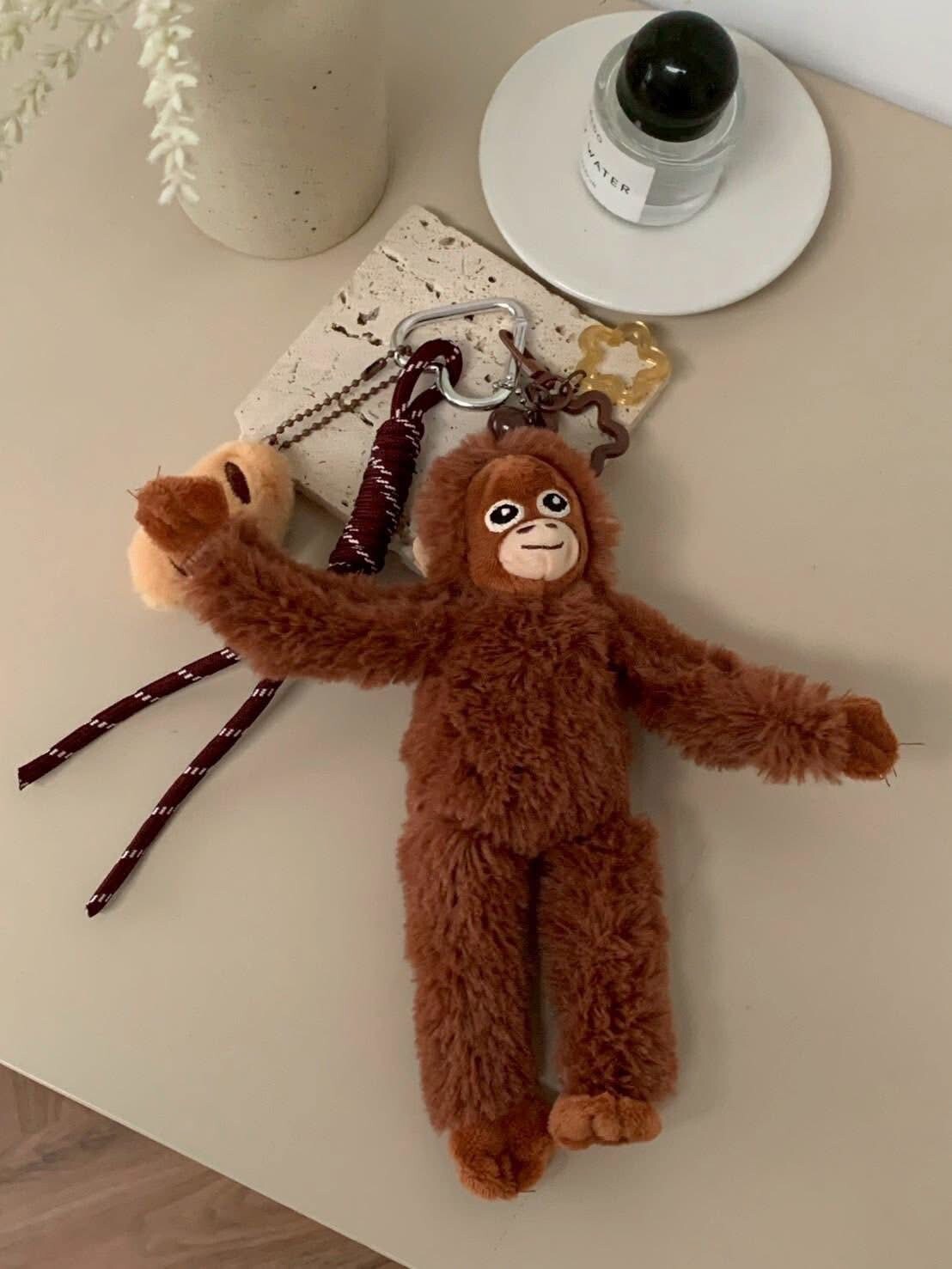 超可愛的Cindy自留紅毛猩猩吊飾