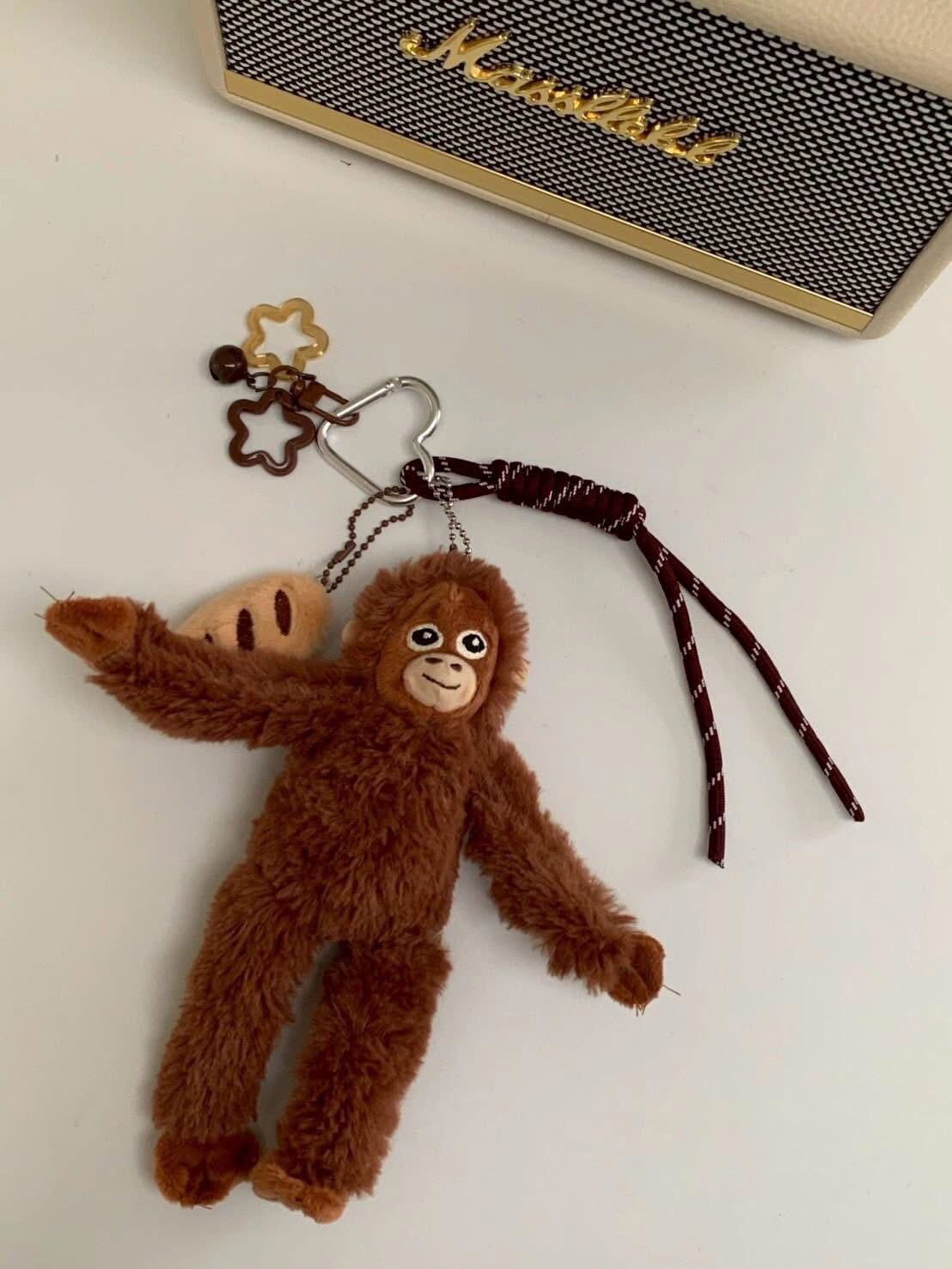 超可愛的Cindy自留紅毛猩猩吊飾