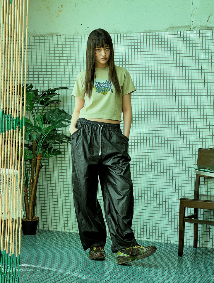 【直播】BROWN BREATH LL081630 W TAG 亮面長褲