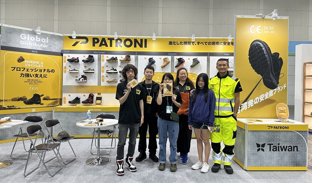 PATRONI 安全鞋前往日本的成員合照