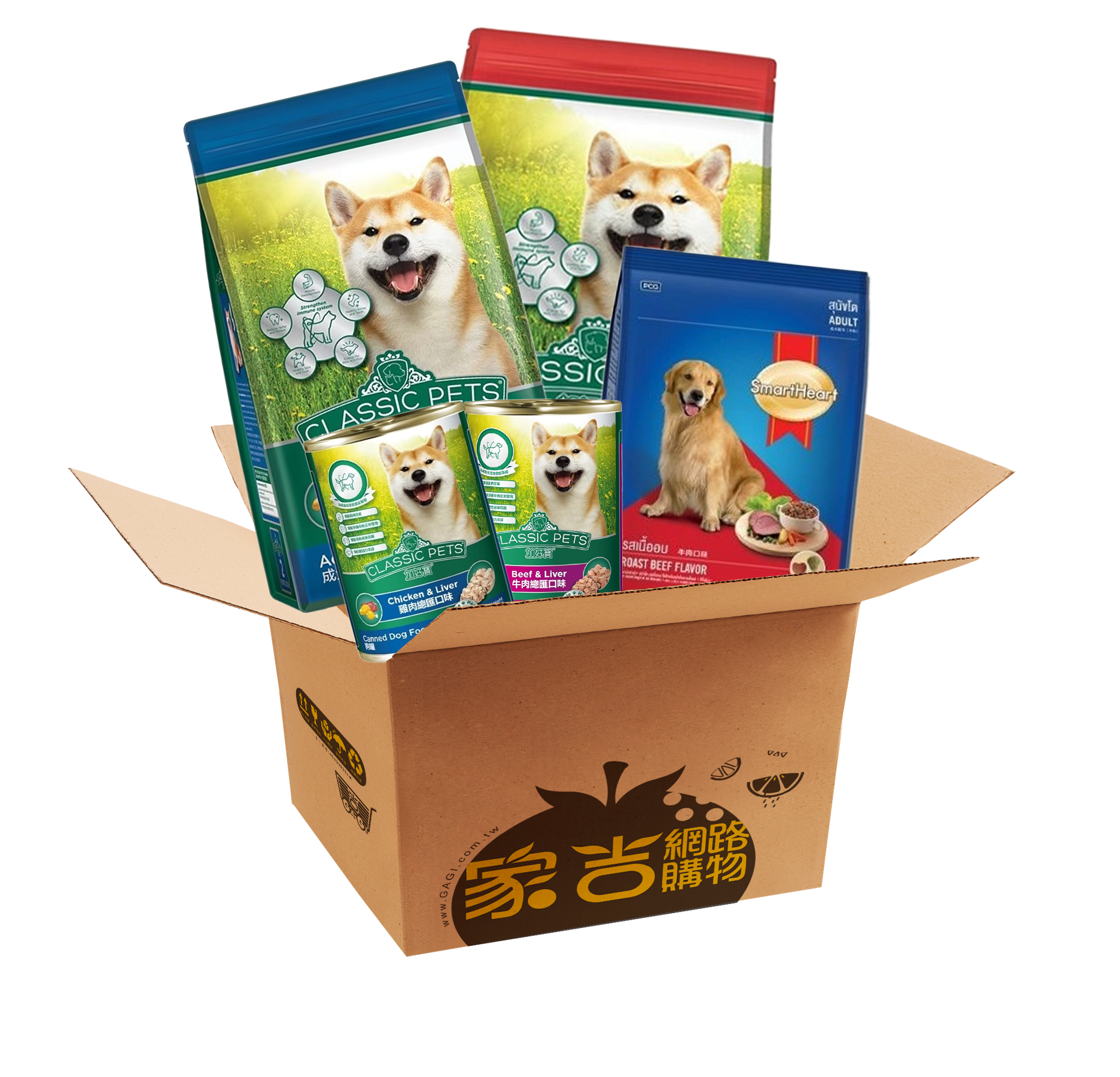 【家吉限定】中元普渡箱-汪汪款