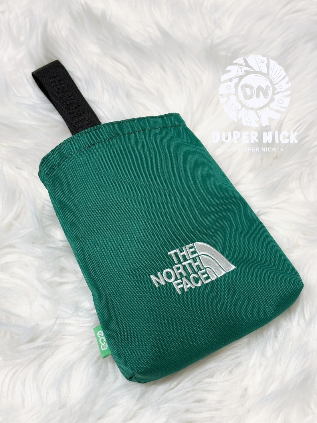 韓國限定 THE NORTH FACE 縮口小背包 綠色