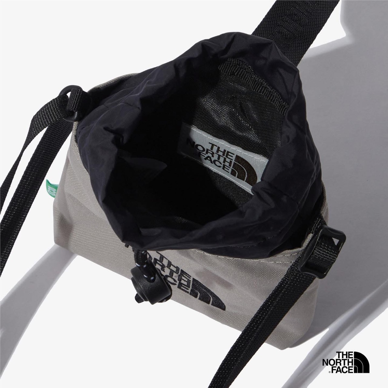 韓國限定 THE NORTH FACE 縮口小背包 沙色