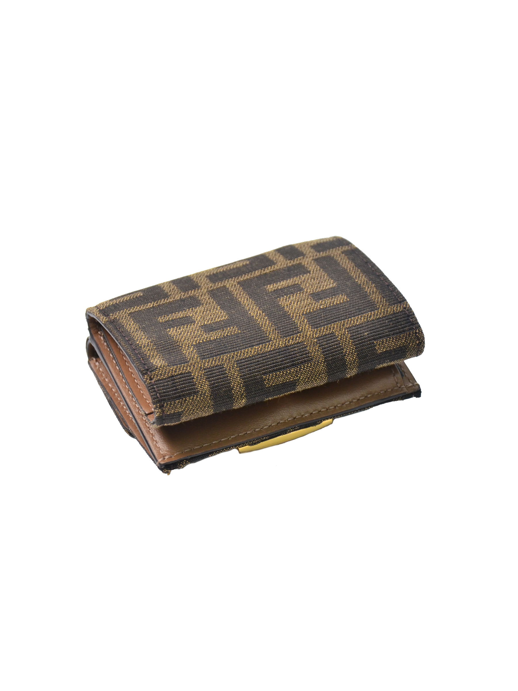 Fendi FF MICRO TRIFOLD BAGUETTE 三折錢包【8M0395A98P】