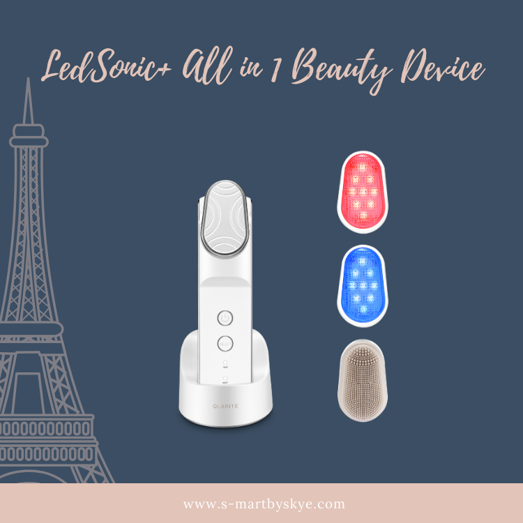 【港澳】LedSonic+ 多效美容儀 連 4 個美容機頭【免運費】